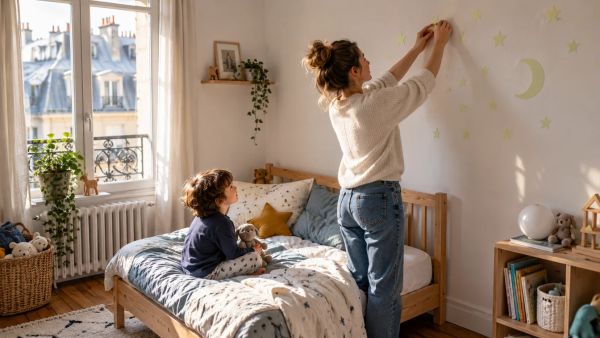 Transformer son intérieur avec des stickers lumineux nocturnes